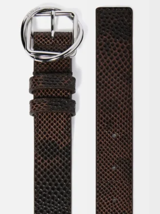 The Salon belt Rond-Carré buckle belt