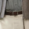 The Salon belt Rond-Carré buckle belt The Salon belt Rond-Carré buckle belt