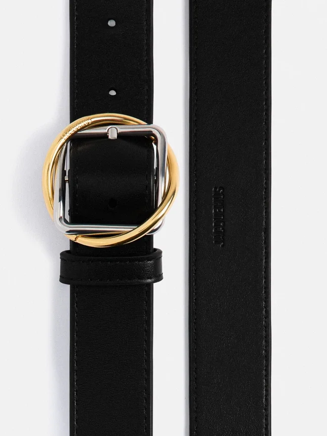 The Salon belt Rond-Carré buckle belt The Salon belt Rond-Carré buckle belt