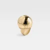 The Salon ring Crocodile-motif circle ring The Salon ring Crocodile-motif circle ring