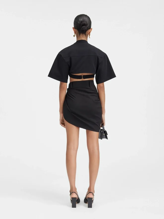 The Saudade mini skirt Draped mini skirt The Saudade mini skirt Draped mini skirt