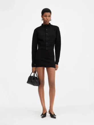The Scala cardigan High-neck cardigan
