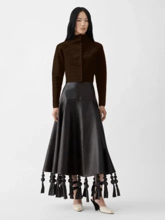 The Scala cardigan High-neck cardigan