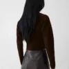 The Scala cardigan High-neck cardigan