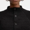 The Scala cardigan High-neck cardigan