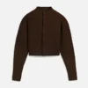 The Scala cardigan High-neck cardigan