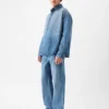 The Simon de-Nîmes denim shirt Straight denim shirt The Simon de-Nîmes denim shirt Straight denim shirt