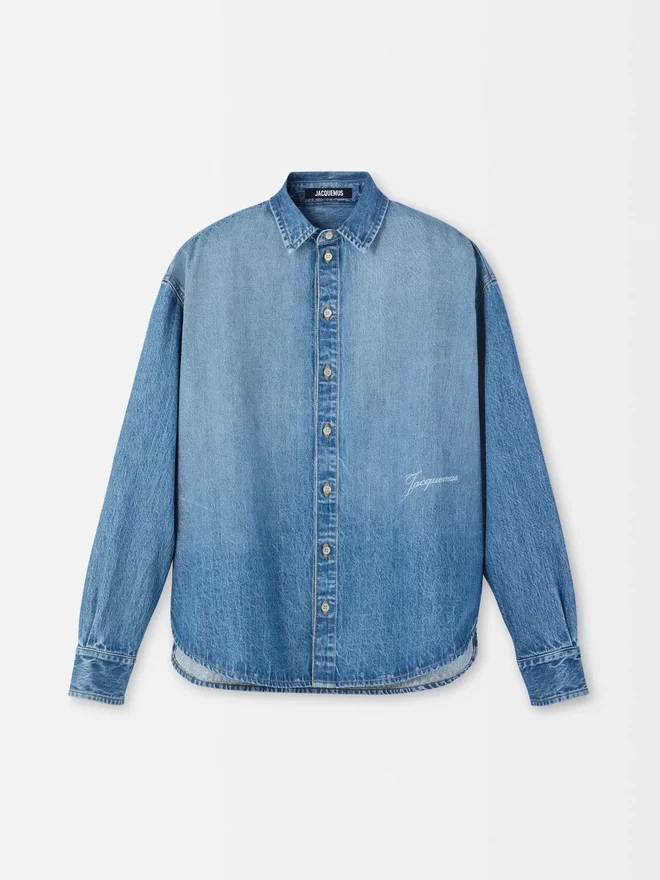 The Simon de-Nîmes denim shirt Straight denim shirt The Simon de-Nîmes denim shirt Straight denim shirt