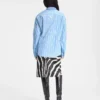 The Simon shirt Striped jacquard shirt