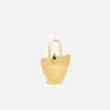 The small Bambola Asymmetric mini bucket bag