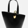 The small Bambola Asymmetric mini bucket bag