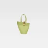 The small Bambola Small asymmetric bucket bag