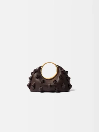 The small Calino with knots Mini ring handbag