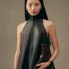The small Ovalo Small folded shoulder bag