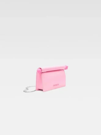 The small Rond Carré clutch Mini take-away pouch bag