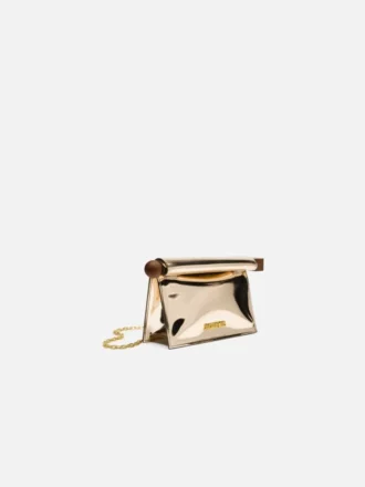 The small Rond Carré clutch Mini take-away pouch bag