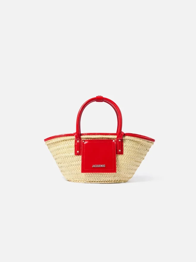 The small Soli basket Mini beach basket bag The small Soli basket Mini beach basket bag