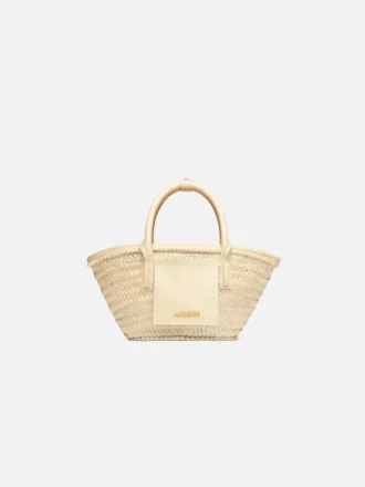 The small Soli basket Mini beach basket bag