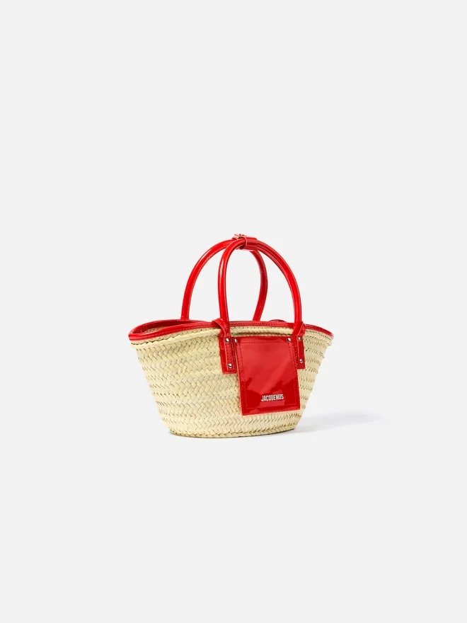 The small Soli basket Mini beach basket bag The small Soli basket Mini beach basket bag