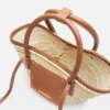 The small Soli basket Raphia beach basket bag The small Soli basket Raphia beach basket bag