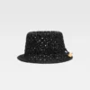 The Spiaggia bucket hat Raffia charm bucket hat The Spiaggia bucket hat Raffia charm bucket hat