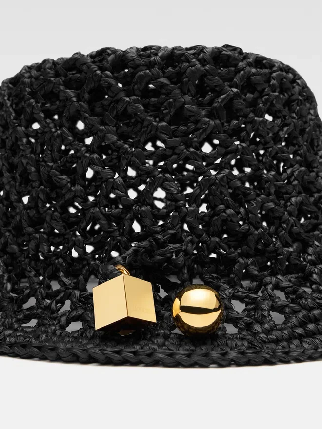 The Spiaggia bucket hat Raffia charm bucket hat The Spiaggia bucket hat Raffia charm bucket hat