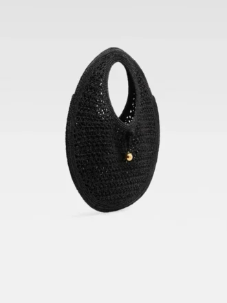 The Spiaggia round bag Raffia circle bag