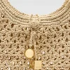 The Spiaggia round bag Raffia circle bag The Spiaggia round bag Raffia circle bag