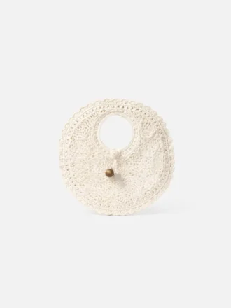 The Spiaggia small round bag Small lace circle bag