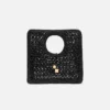 The Spiaggia small square bag Small square raffia bag