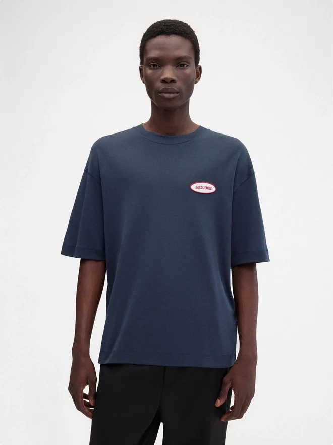 The Stazione t-shirt Logo patch t-shirt The Stazione t-shirt Logo patch t-shirt