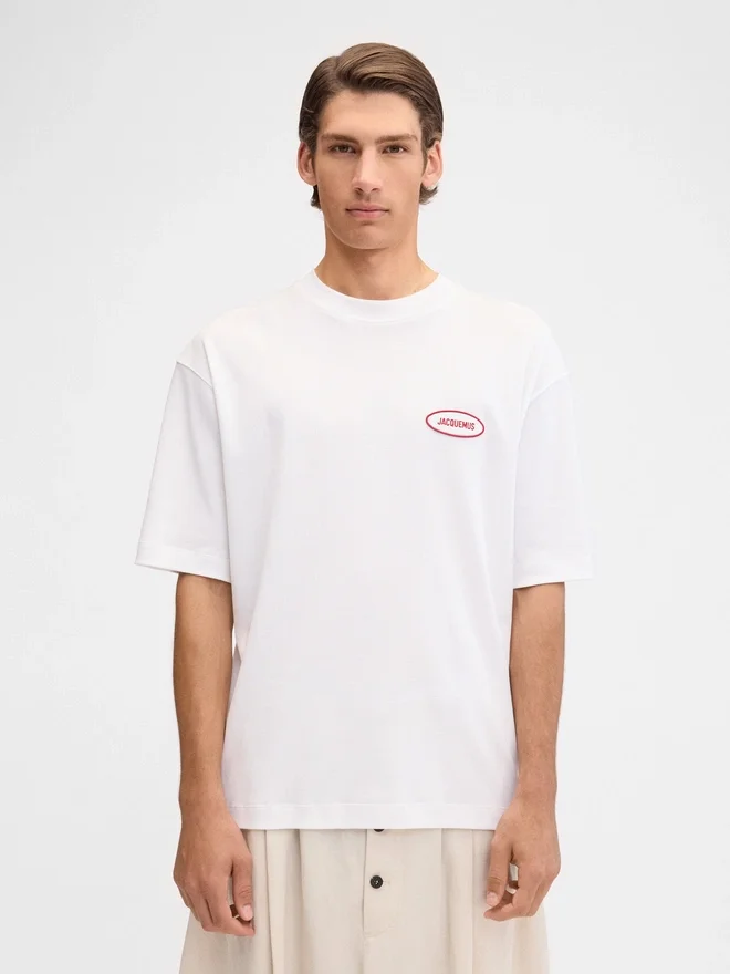 The Stazione t-shirt Logo patch t-shirt The Stazione t-shirt Logo patch t-shirt