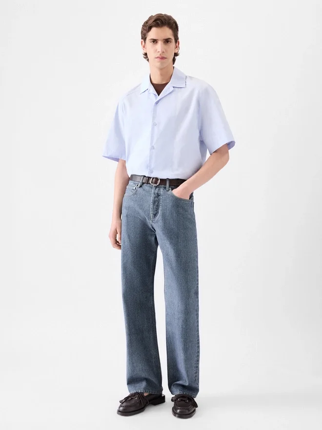 The straight de-Nîmes denim pants Straight-leg jeans The straight de-Nîmes denim pants Straight-leg jeans