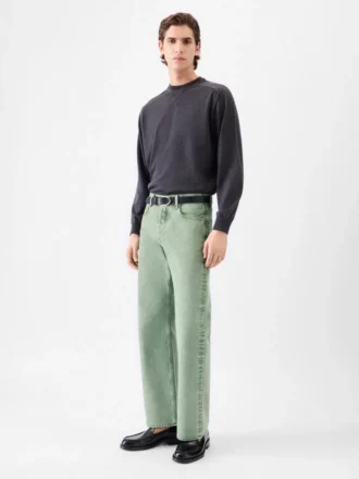 The straight de-Nîmes denim pants Straight-leg jeans