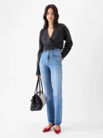 The straight de-Nîmes denim pants Straight-leg jeans