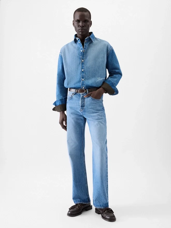 The straight de-Nîmes denim pants Straight leg jeans The straight de-Nîmes denim pants Straight leg jeans