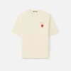The strawberry t-shirt Logo t-shirt with strawberry patch The strawberry t-shirt Logo t-shirt with strawberry patch