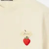 The strawberry t-shirt Logo t-shirt with strawberry patch The strawberry t-shirt Logo t-shirt with strawberry patch