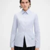 The suit shirt Open-back suit shirt The suit shirt Open-back suit shirt