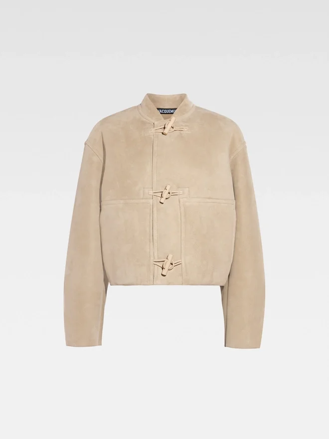 The Telo jacket Cropped shearling jacket The Telo jacket Cropped shearling jacket