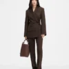 The Tibau jacket Asymmetric double-breasted blazer The Tibau jacket Asymmetric double-breasted blazer