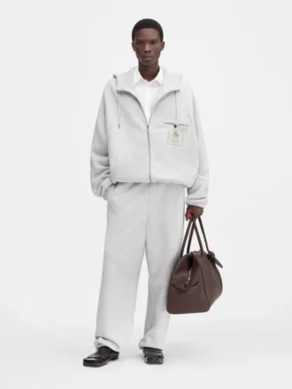 The Torneo hoodie Jacquemus Club logo zipped hoodie