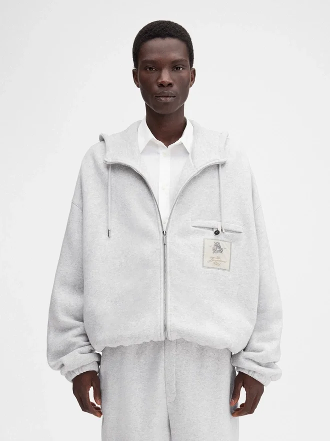 The Torneo hoodie Jacquemus Club logo zipped hoodie The Torneo hoodie Jacquemus Club logo zipped hoodie
