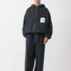 The Torneo hoodie Rosemary label zipped hoodie The Torneo hoodie Rosemary label zipped hoodie