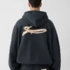 The Torneo hoodie Rosemary label zipped hoodie The Torneo hoodie Rosemary label zipped hoodie