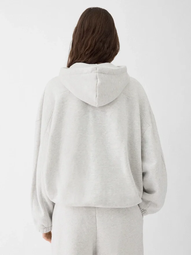 The Torneo hoodie Rosemary label zipped hoodie The Torneo hoodie Rosemary label zipped hoodie