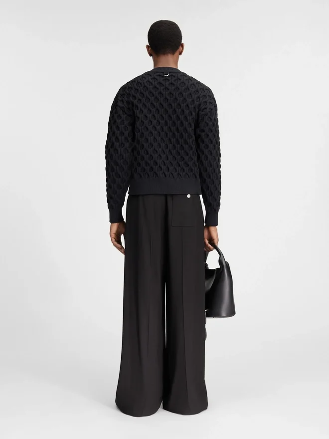 The Torsade sweater Honeycomb sweater The Torsade sweater Honeycomb sweater
