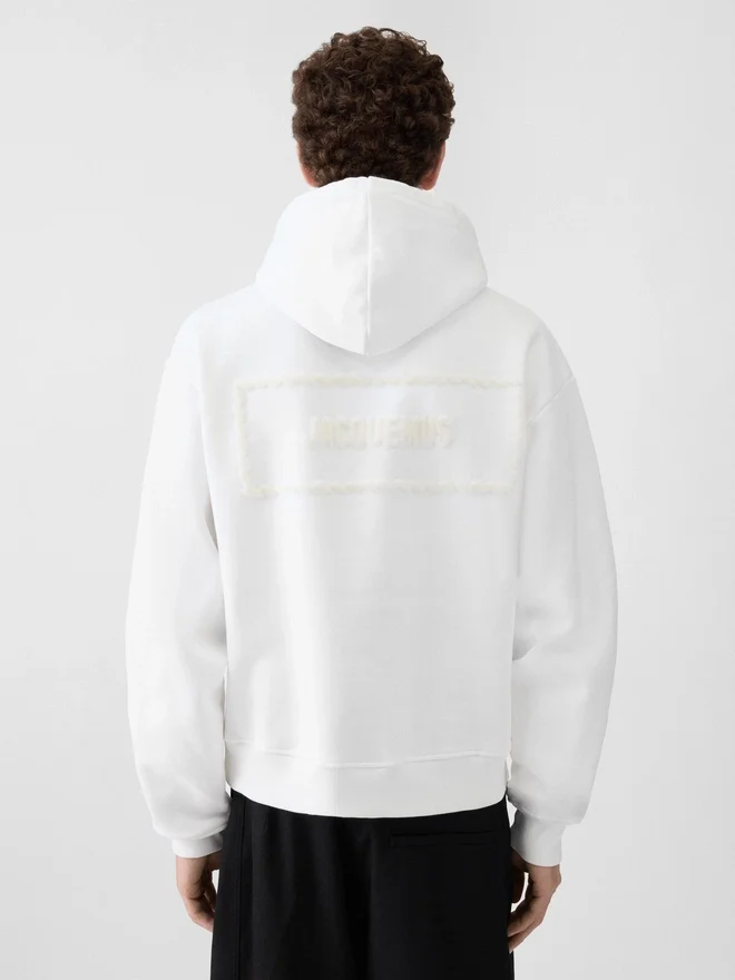 The Torsade sweatshirt Flocked logo hoodie The Torsade sweatshirt Flocked logo hoodie