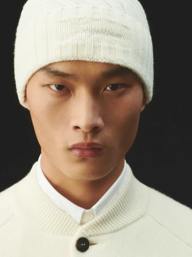 The Tourni beanie Twisted embroidered beanie The Tourni beanie Twisted embroidered beanie