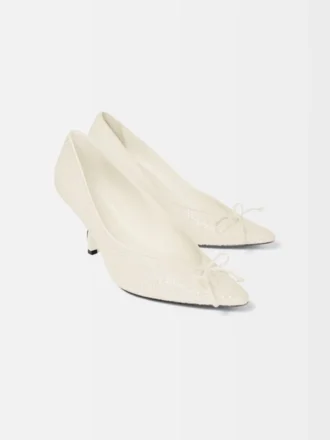 The Tourni heels Twisted pump heels